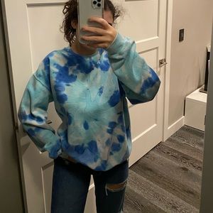 Tie Dye Forever 21 Crew Neck